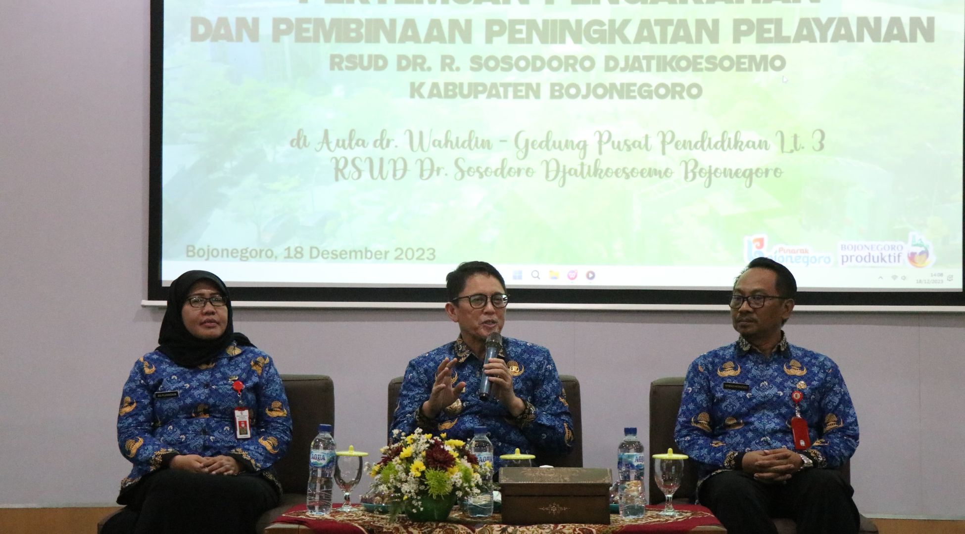 Pj Bupati Bojonegoro Dorong Peningkatan Pelayanan Rsud Dr R Sosodoro