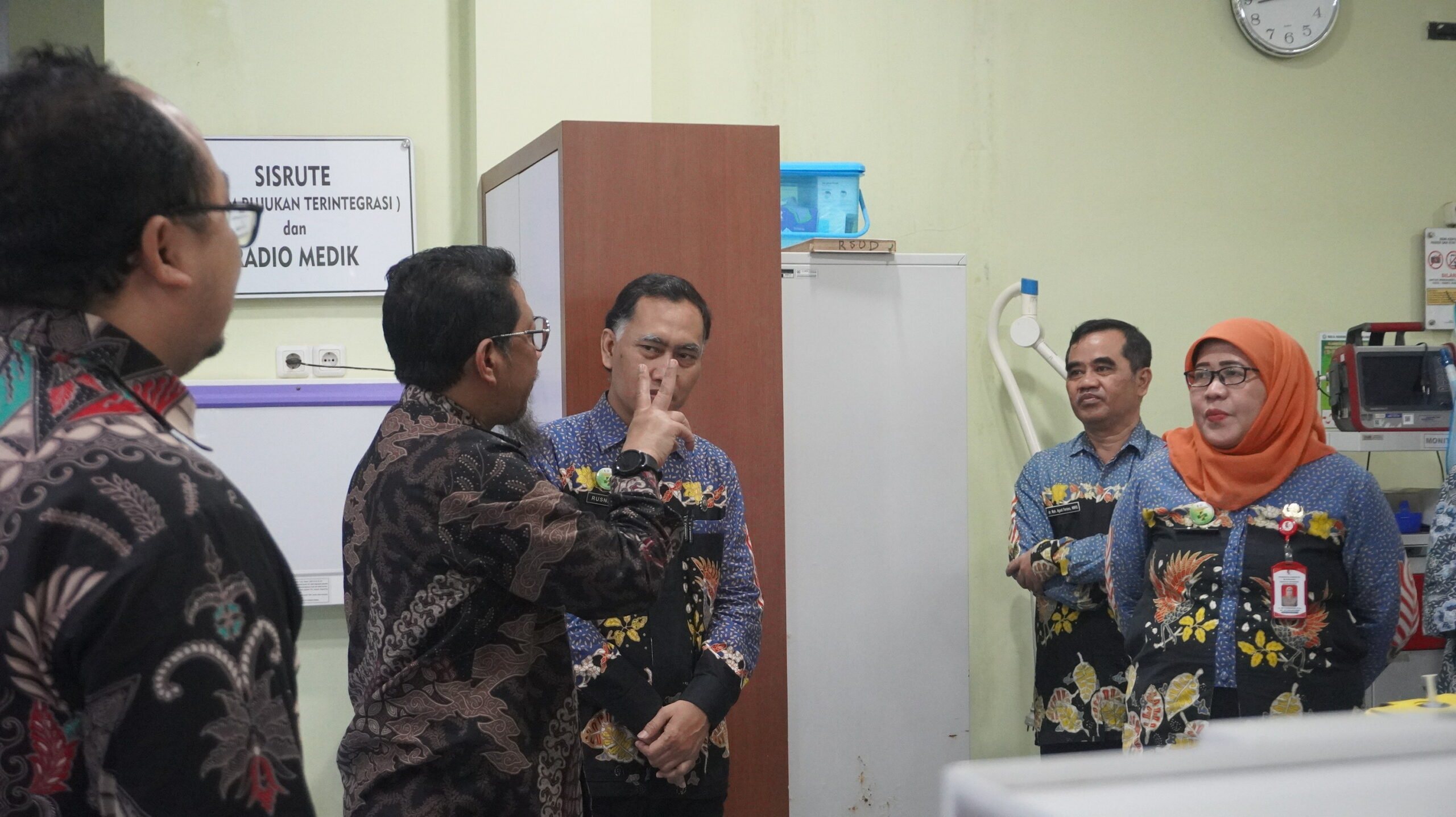 Visitasi Wadek di IGD