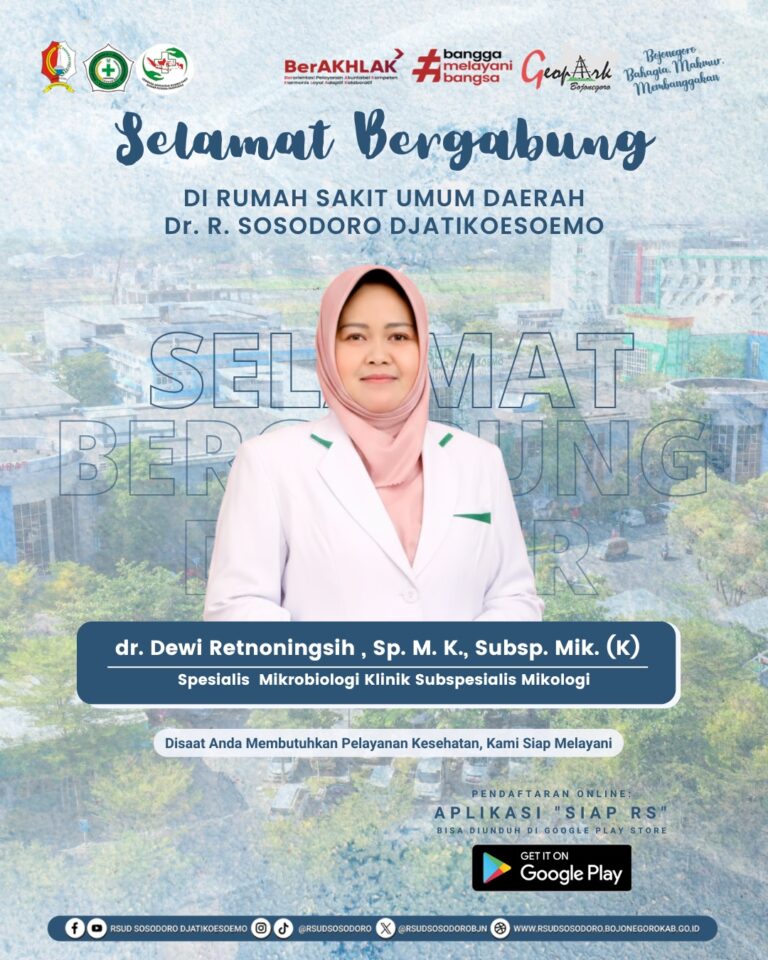 Perkenalan Dokter Baru - dr. Dewi Retnoningsih , Sp. M. K., Subsp. Mik. (K)